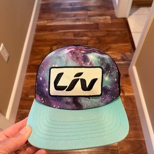 Liv biker hat. Used and in good condition